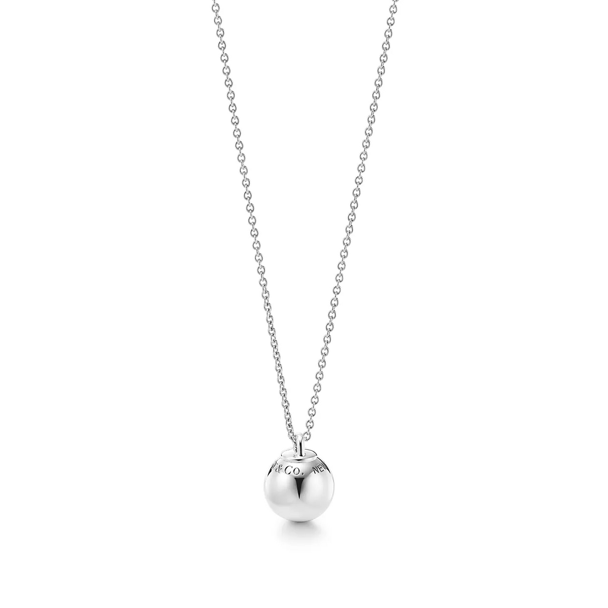 [Eterna Jewels]BALL PENDANT 12.75MM NECKLACE