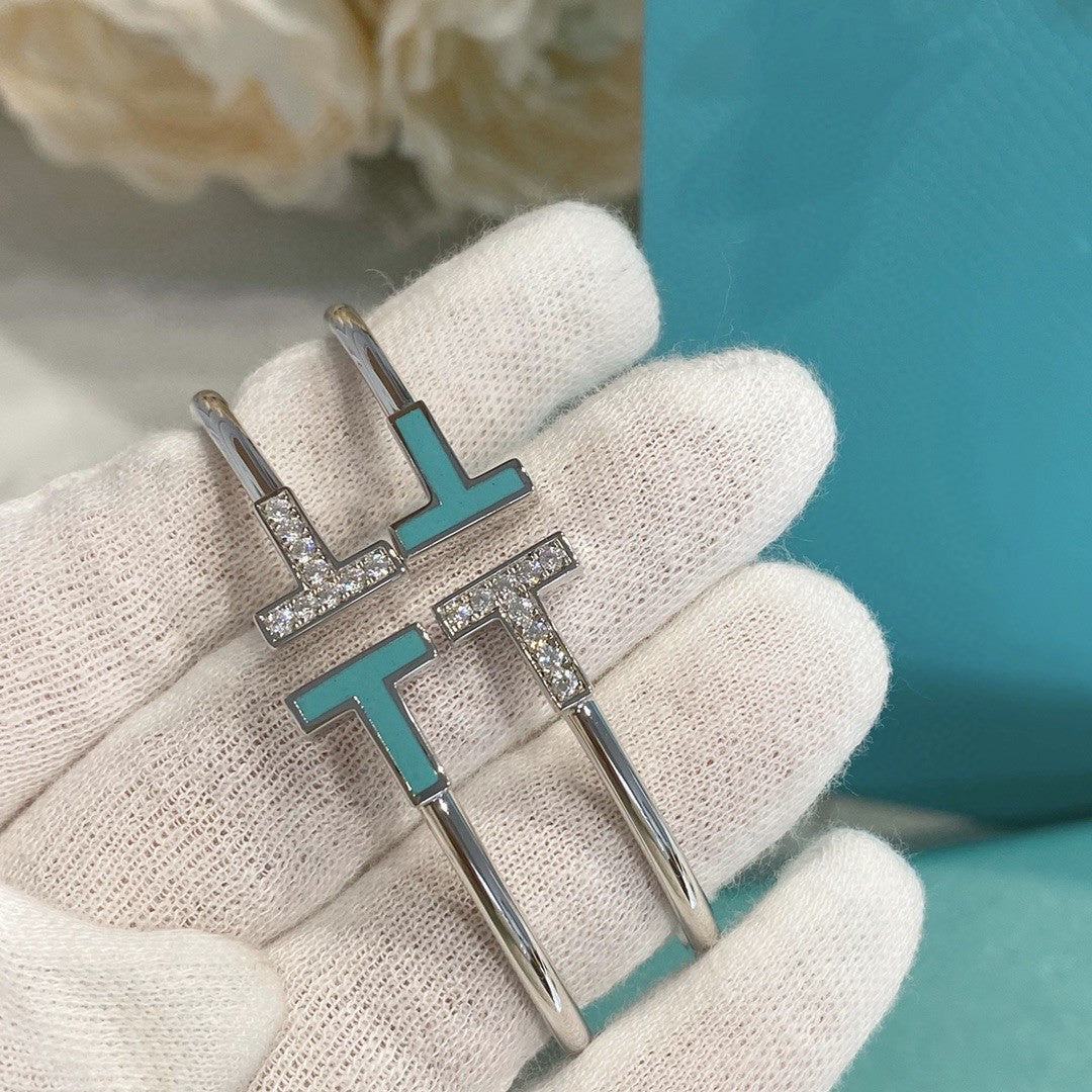 [Eterna Jewels]T BRACELET 1.8MM TURQUOISE DIAMOND