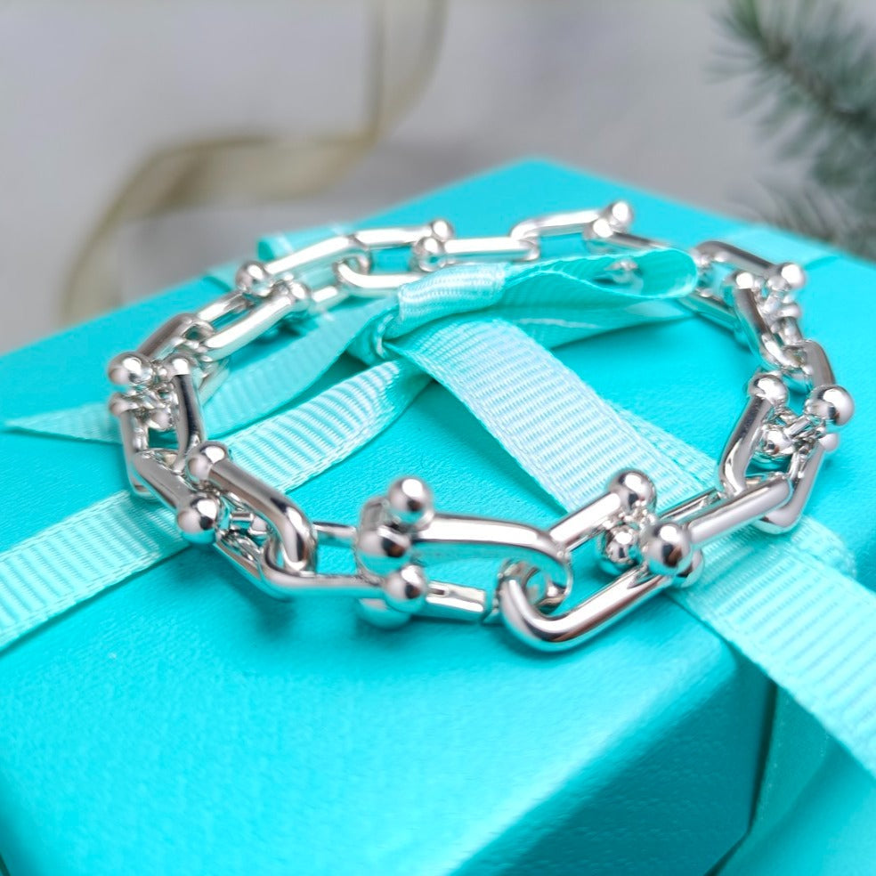 [Eterna Jewels]HARDWEAR BRACELET PINK GOLD AND SILVER