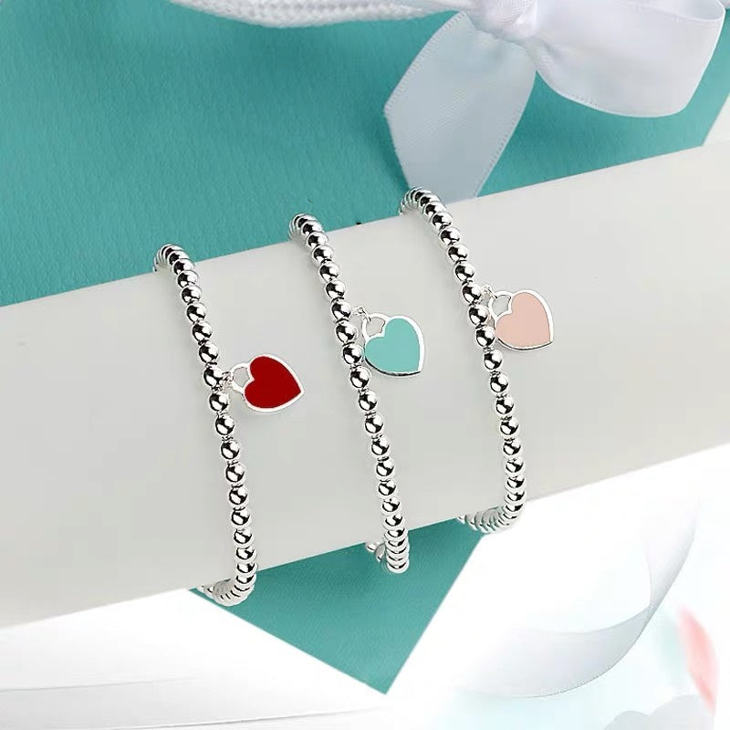 [Eterna Jewels]MINI HEART BRACELET SILVER