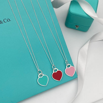 [Eterna Jewels]HEART PEDANT SILVER NECKLACE