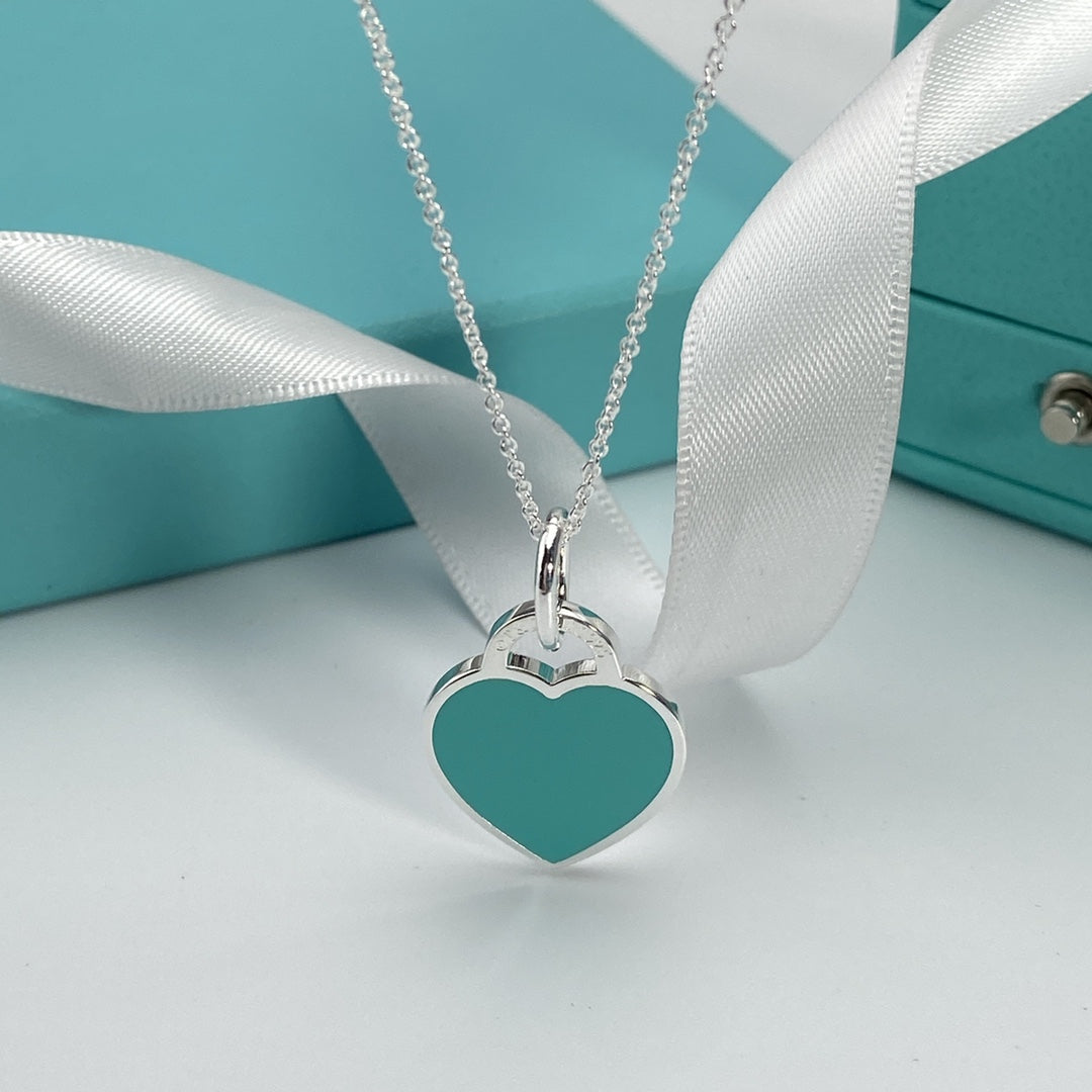 [Eterna Jewels]HEART PEDANT SILVER NECKLACE