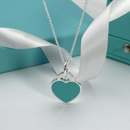 [Eterna Jewels]HEART PEDANT SILVER NECKLACE