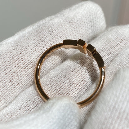 [Eterna Jewels] WIRE RING DIAMOND PINK GOLD