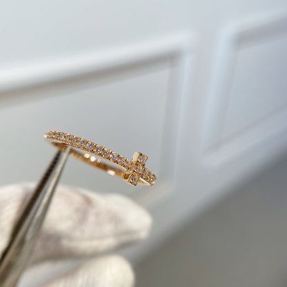 [Eterna Jewels]T RING DIAMOND PINK GOLD