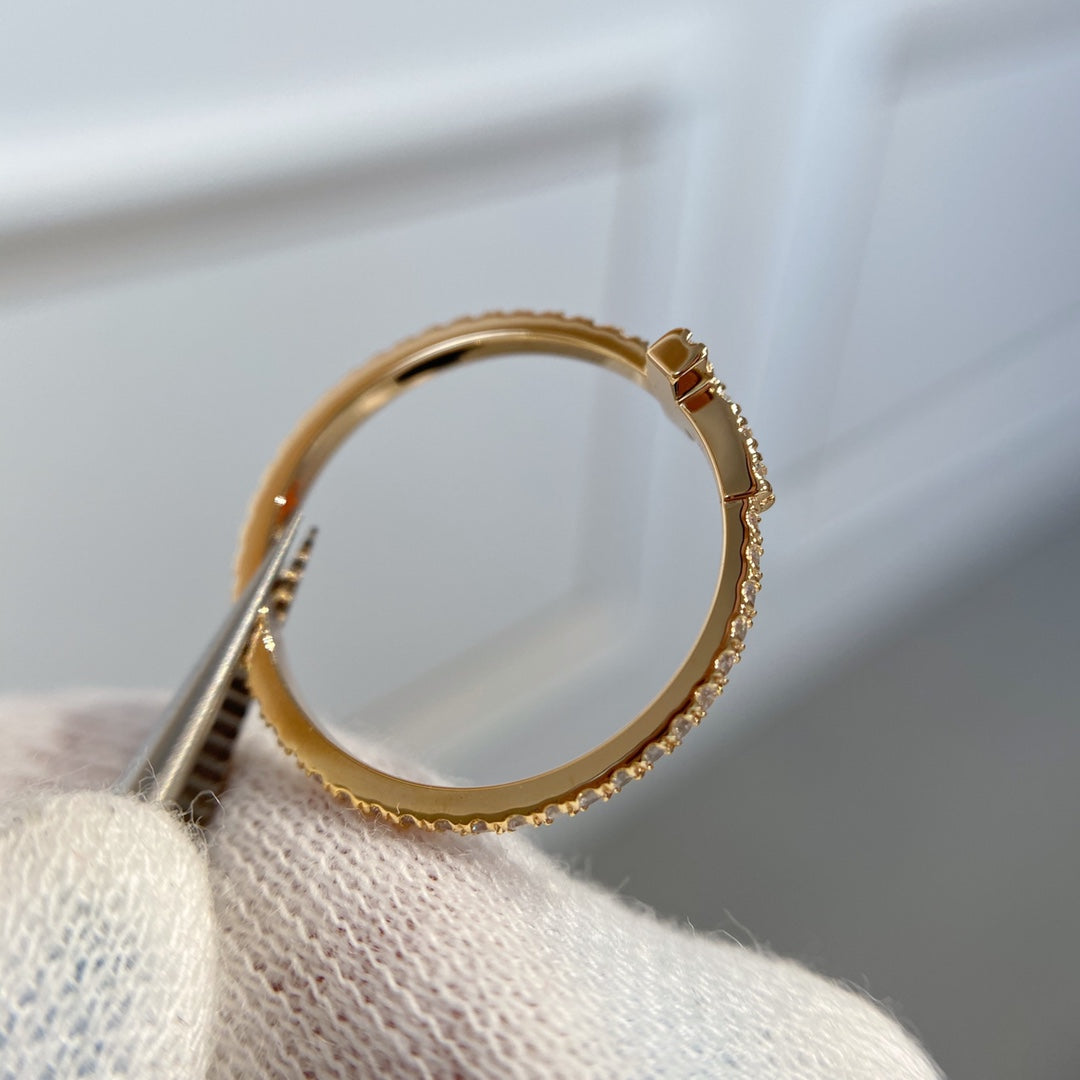 [Eterna Jewels]T RING DIAMOND PINK GOLD