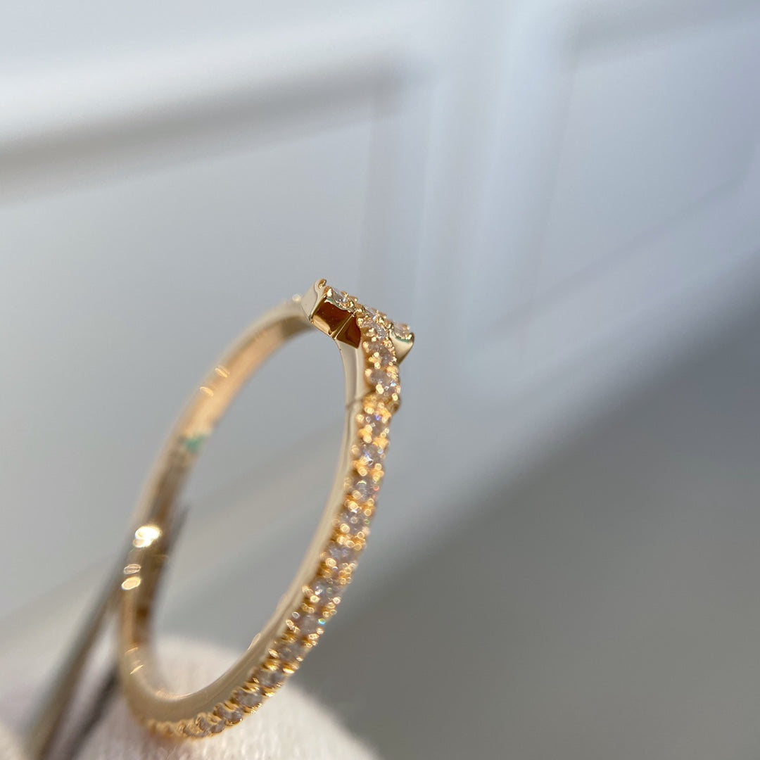 [Eterna Jewels]T RING DIAMOND PINK GOLD