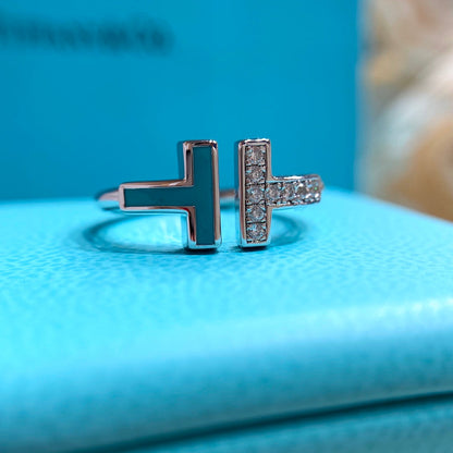 [Eterna Jewels] WIRE TURQUOISE DIAMOND RING SILVER