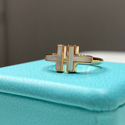 [Eterna Jewels] WIRE MOP RING PINK GOLD