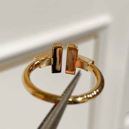 [Eterna Jewels] WIRE MOP RING PINK GOLD