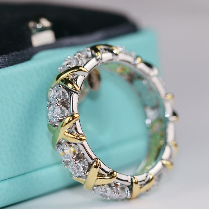 [Eterna Jewels]SIXTEEN STONE RING GOLD