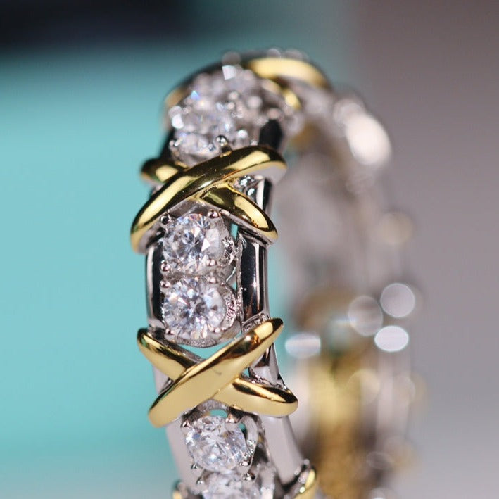 [Eterna Jewels]SIXTEEN STONE RING GOLD