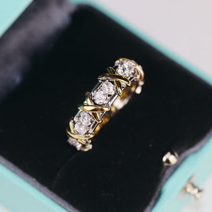 [Eterna Jewels]SIXTEEN STONE RING GOLD