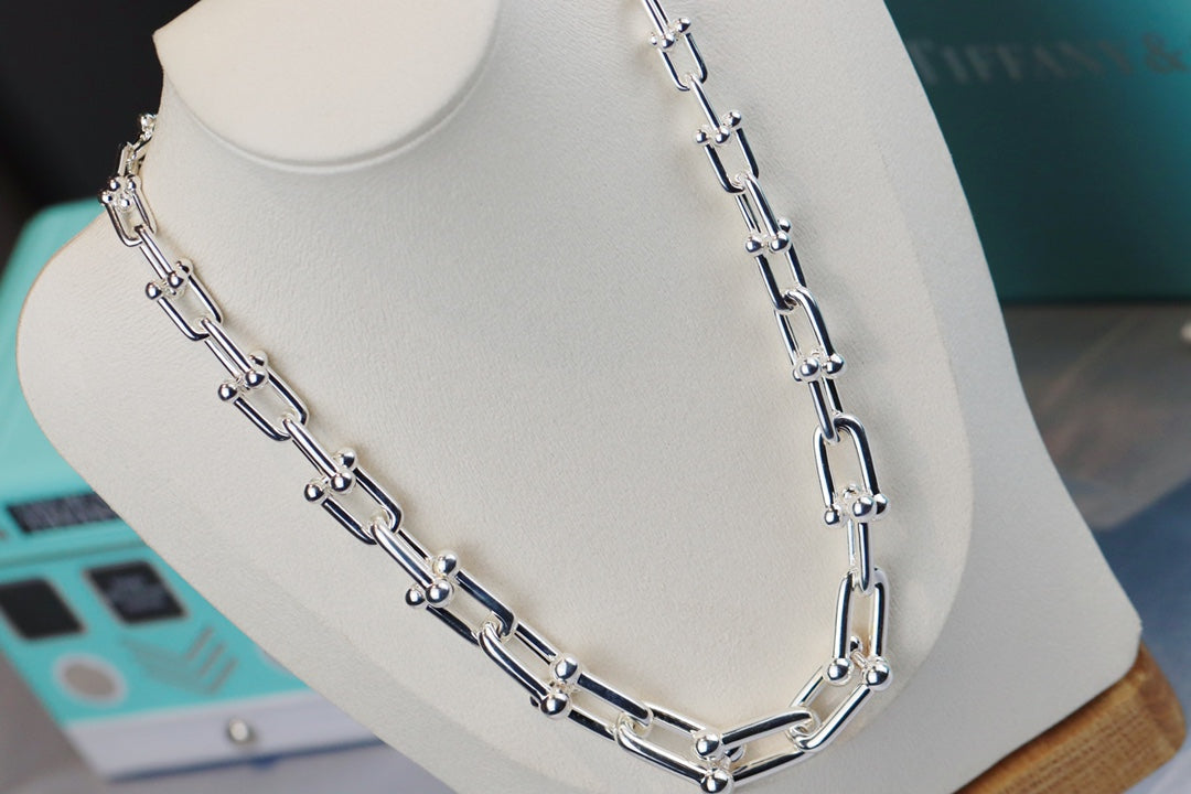 [Eterna Jewels]HARDWEAR LINK SILVER NECKLACE