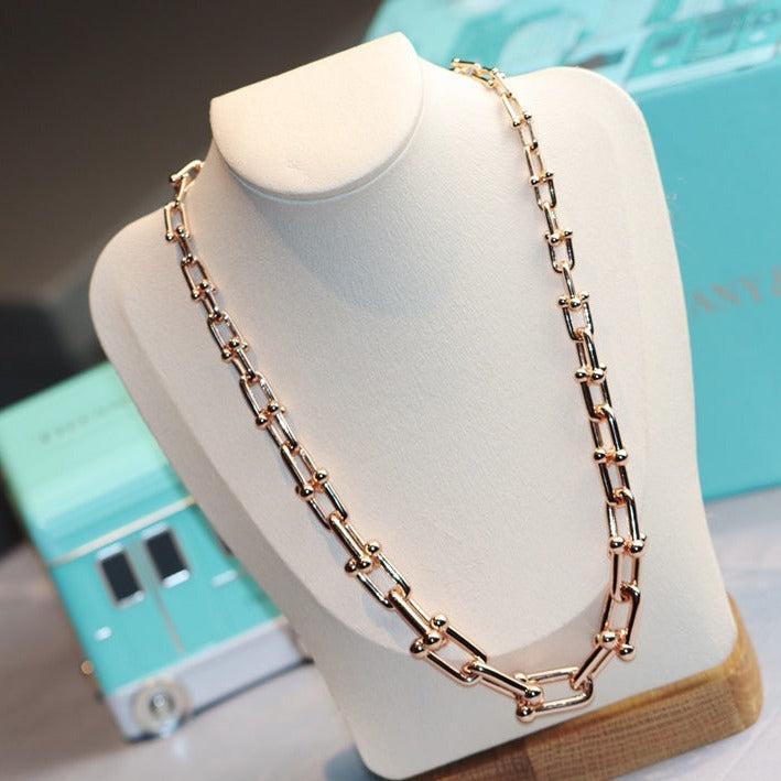 [Eterna Jewels]HARDWEAR LINK GOLD NECKLACE