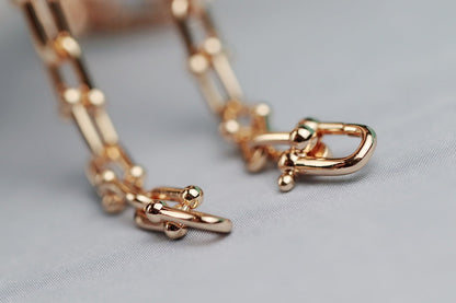 [Eterna Jewels]HARDWEAR LINK GOLD NECKLACE