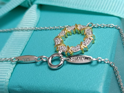 [Eterna Jewels]SIXTEEN STONE NECKLACE GOLD