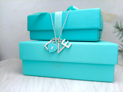 [Eterna Jewels]LOVE TEXT PEDANT NECKLACE