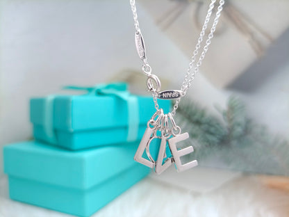 [Eterna Jewels]LOVE TEXT PEDANT NECKLACE