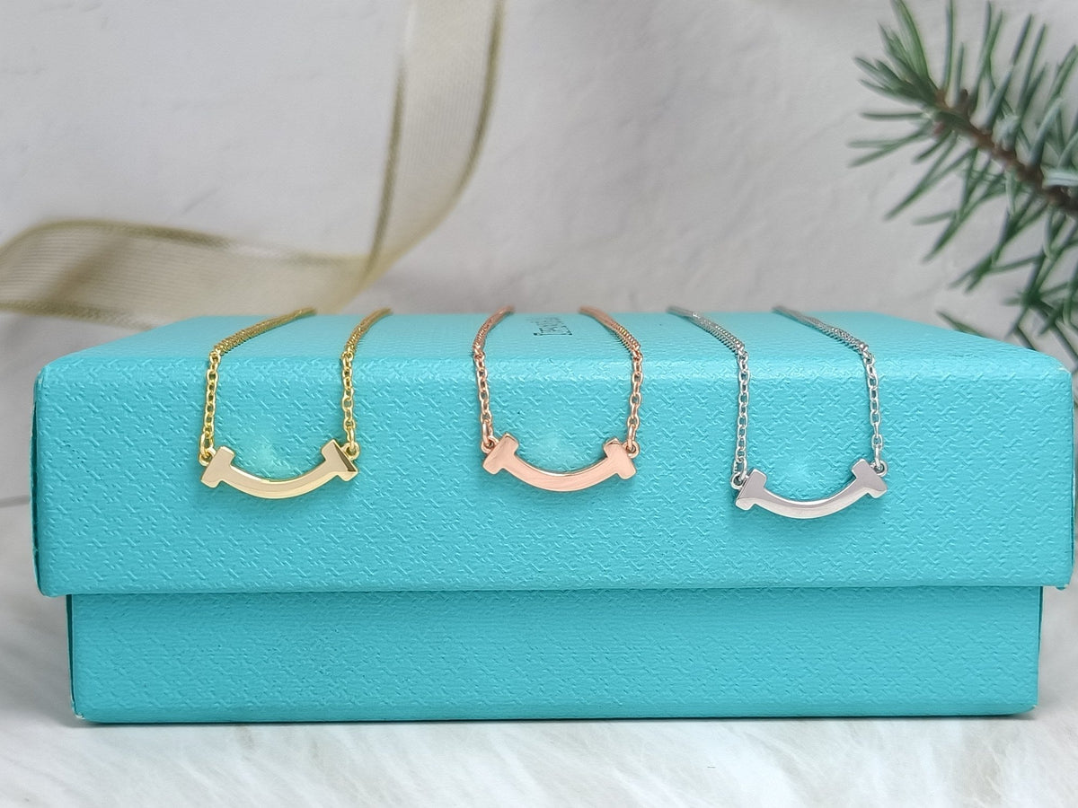 [Eterna Jewels]MINI SMILE PEDANT NECKLACE