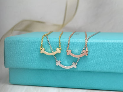 [Eterna Jewels]MINI SMILE PEDANT NECKLACE
