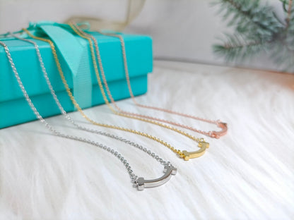 [Eterna Jewels]MINI SMILE PEDANT NECKLACE