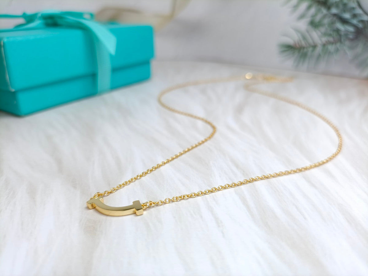 [Eterna Jewels]MINI SMILE PEDANT NECKLACE