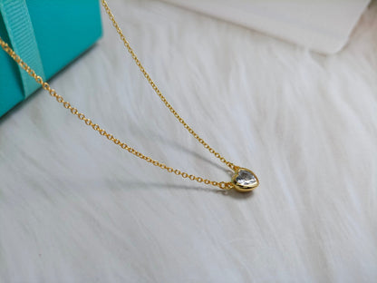 [Eterna Jewels]HEART BIG DIAMOND NECKLACE
