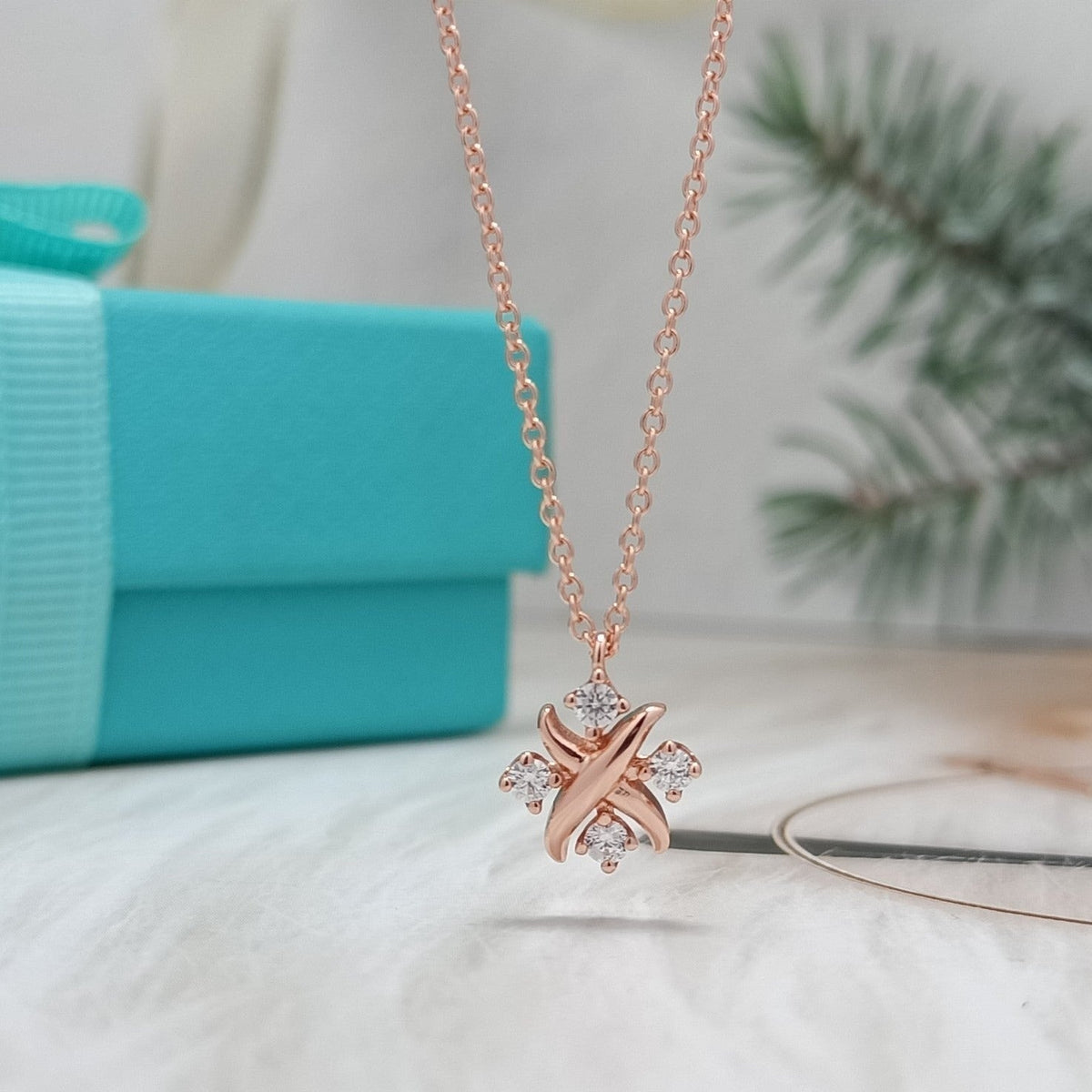 [Eterna Jewels]PINWHEEL NECKLACE DIAMOND