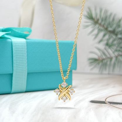 [Eterna Jewels]PINWHEEL NECKLACE DIAMOND
