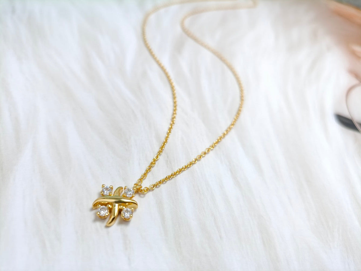 [Eterna Jewels]PINWHEEL NECKLACE DIAMOND