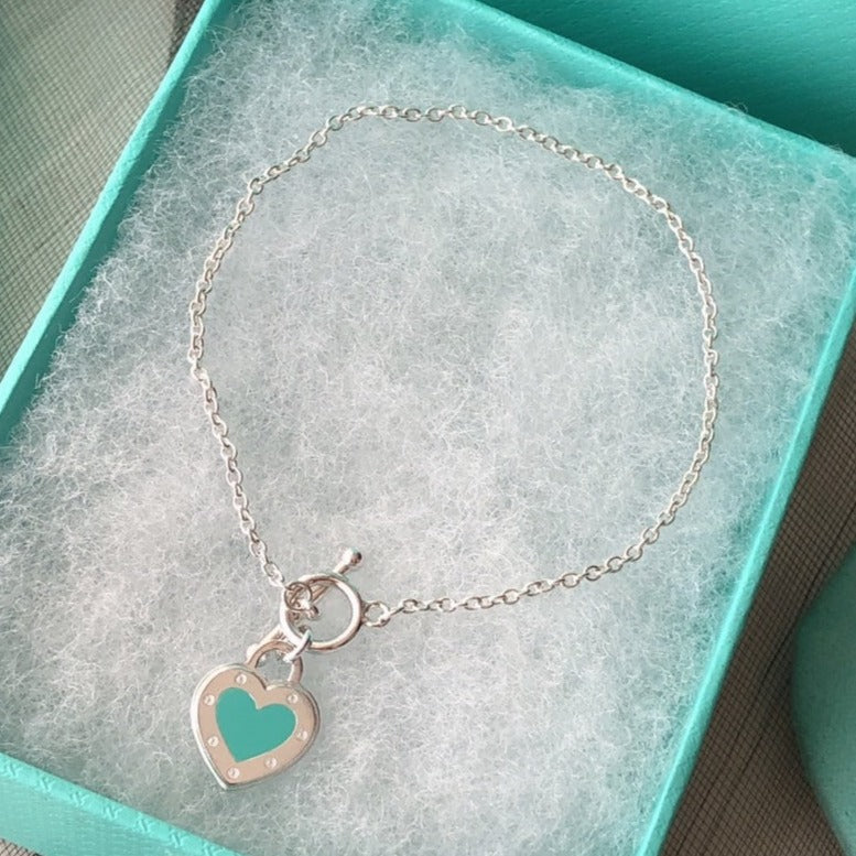 [Eterna Jewels]LOVE HEART BLUE BRACELET