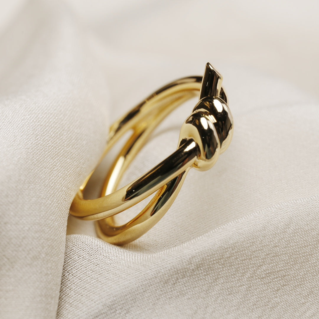 [Eterna Jewels]KNOT RING GOLD