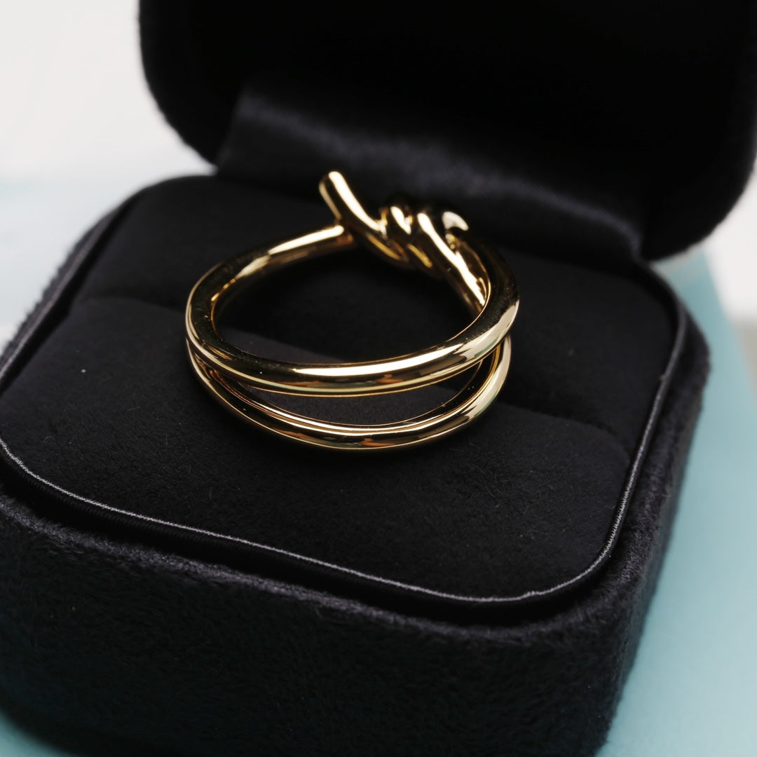 [Eterna Jewels]KNOT RING GOLD