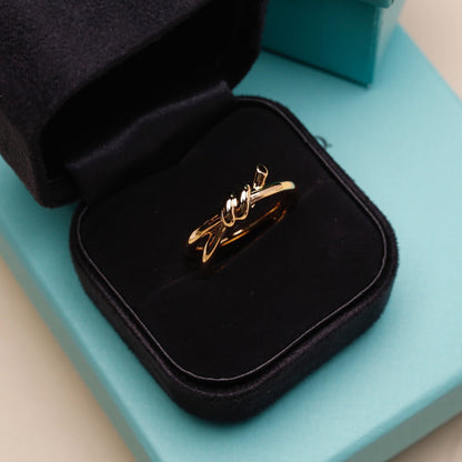 [Eterna Jewels]KNOT RING PINK GOLD