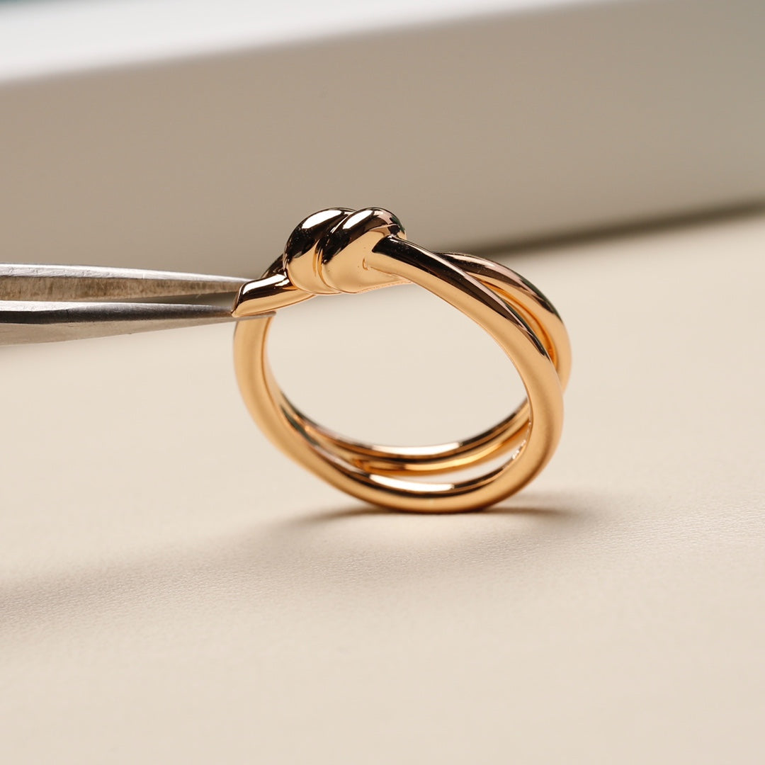 [Eterna Jewels]KNOT RING PINK GOLD