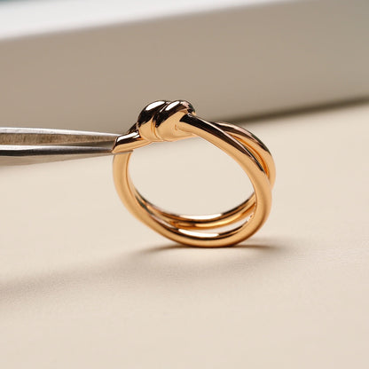 [Eterna Jewels]KNOT RING PINK GOLD