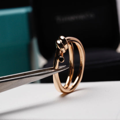 [Eterna Jewels]KNOT RING PINK GOLD