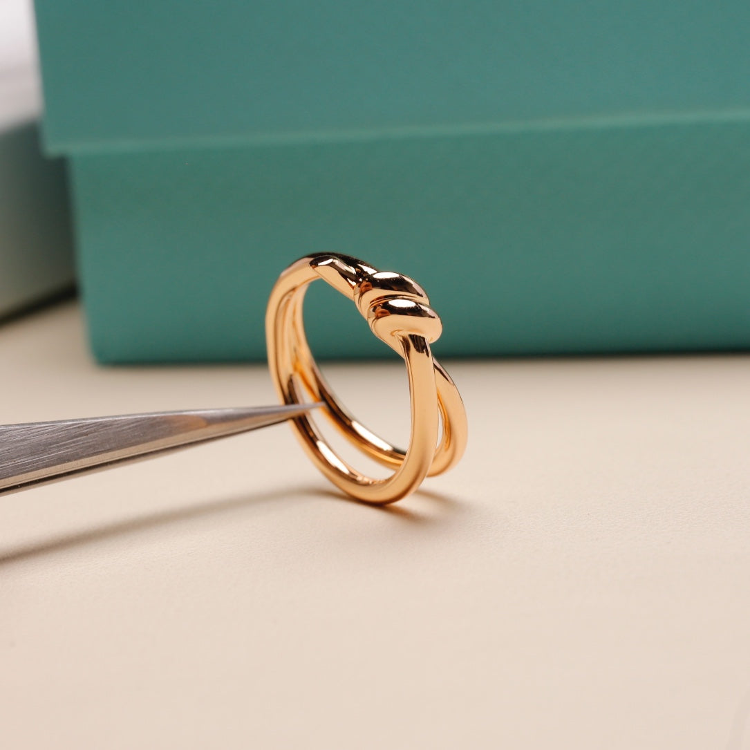 [Eterna Jewels]KNOT RING PINK GOLD