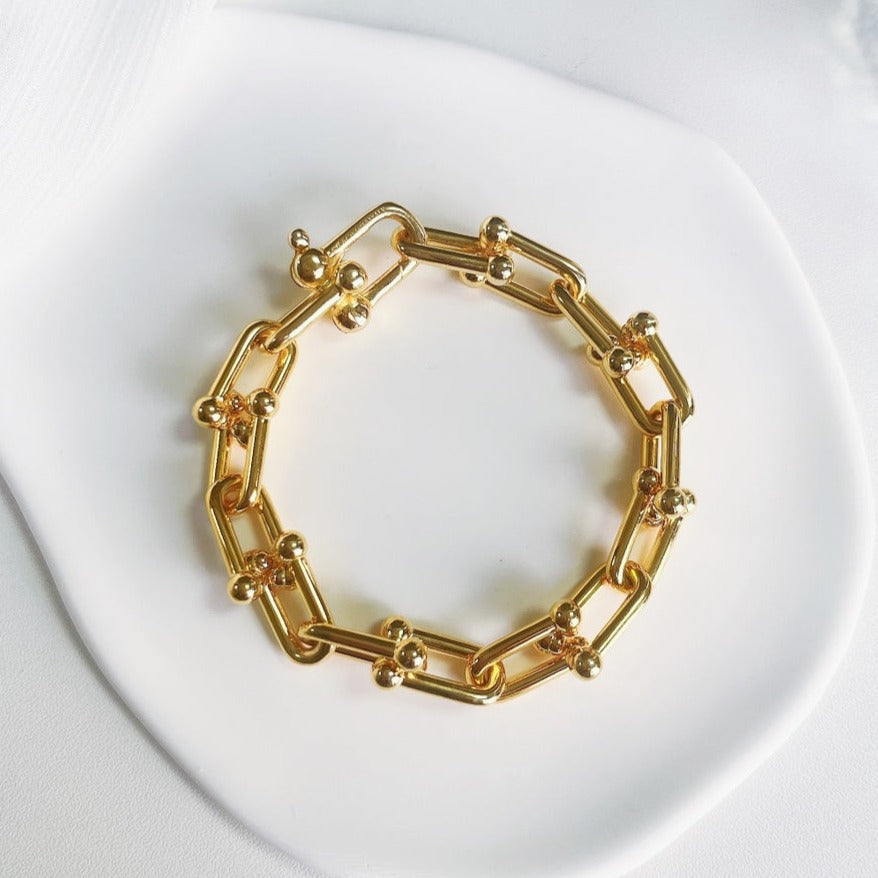 [Eterna Jewels]HARDWEAR GOLD BRACELET