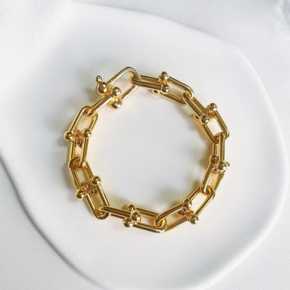 [Eterna Jewels]HARDWEAR GOLD BRACELET