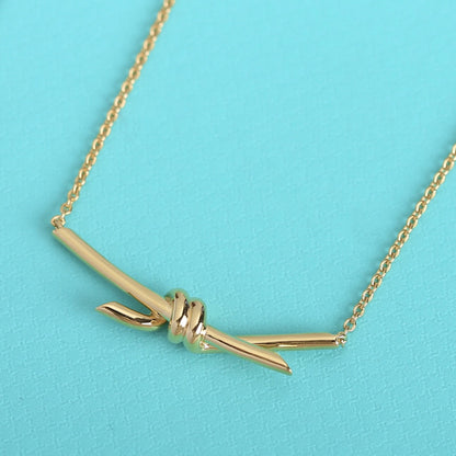[Eterna Jewels]KNOT NECKLACE GOLD