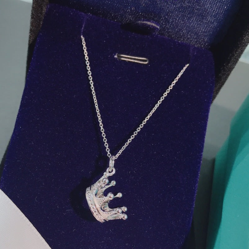 [Eterna Jewels]CROWN PEDANT NECKLACE