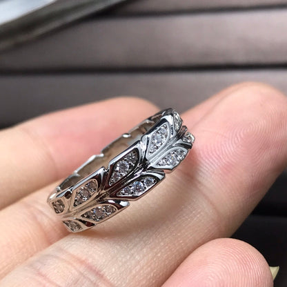 [Eterna Jewels]OLIVE LEAF RING DIAMONDS