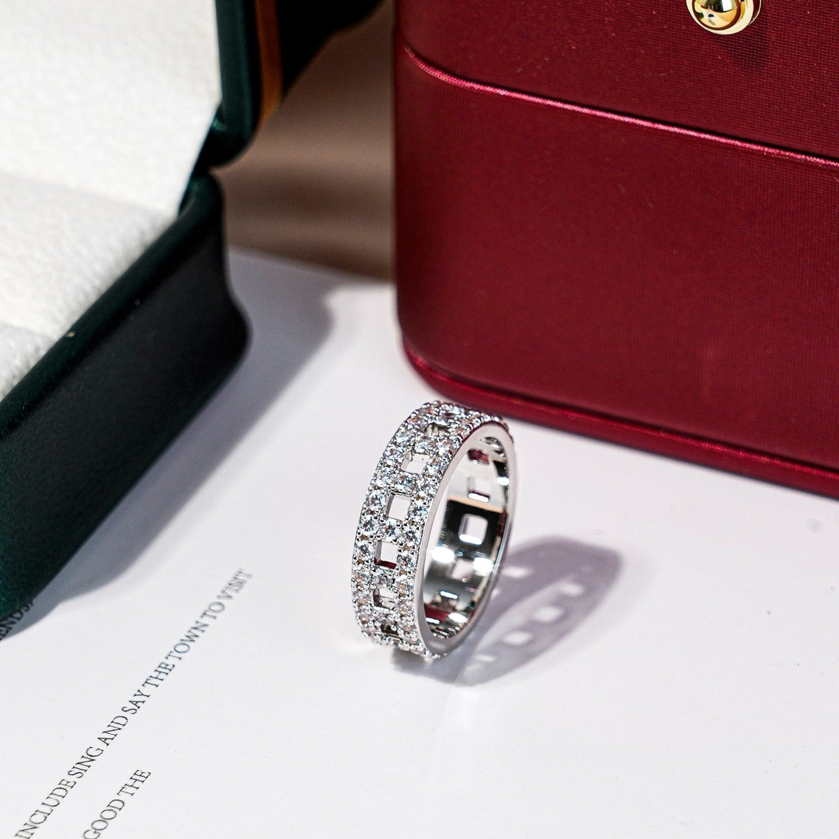 [Eterna Jewels]T TRUE DIAMOND 5.5MM RING