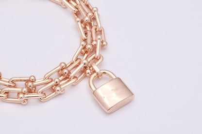 [Eterna Jewels]HARDWEAR WRAP PINK GOLD BRACELET