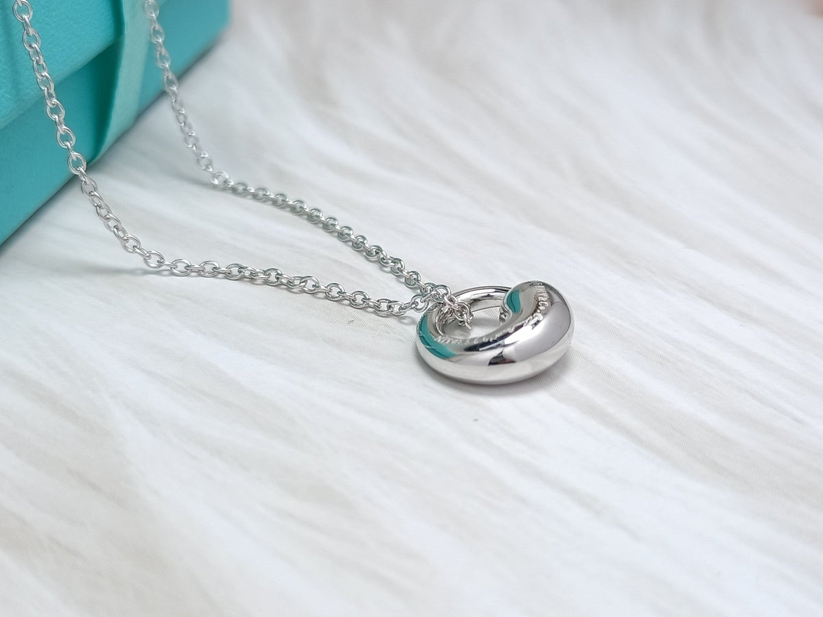 [Eterna Jewels]SNAIL PEDANT SILVER NECKLACE