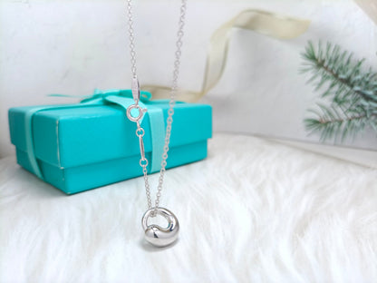 [Eterna Jewels]SNAIL PEDANT SILVER NECKLACE
