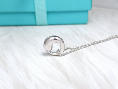 [Eterna Jewels]SNAIL PEDANT SILVER NECKLACE