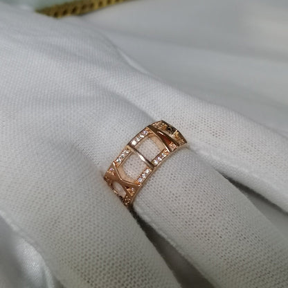 [Eterna Jewels]ATLAS LARGE OPEN DIAMOND RING